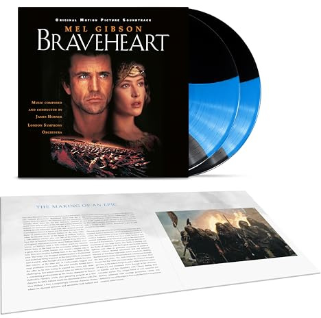 Braveheart (Original Motion Picture Soundtrack - 30th Anniversary Edition) - Blue Streak Vinyl