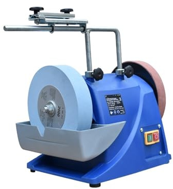 Multifunctional Water-Cooled Knife Sharpener Small Electric Low-Speed Water Grinder Polishing Machine for DIY Use