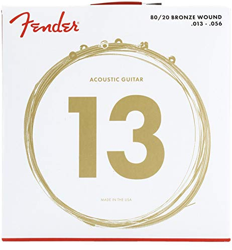 Fender HN084195 80/20 Bronze Acoustic Guitar Strings