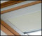 Blackout roller blind in White for Velux window code UO4 OR 7 OR 804