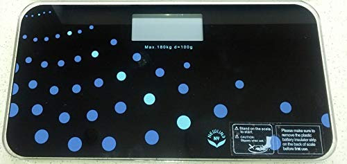 NewlineNY Step-on Mini Reise Badezimmerwaage - Fashionable Wave