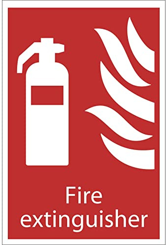Draper 72442 Fire Extinguisher Fire Equipment Sign