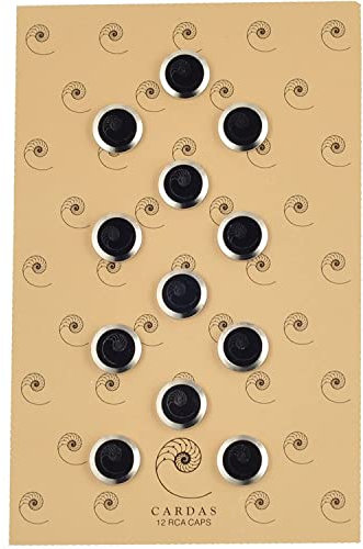 CARDAS AUDIO Noise Dust Stopper Protective RCA Caps Cover Plugs Shield and protects against unwanted Noise and RF EMI interference (12pcs)