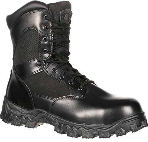 Rocky AlphaForce Zipper Composite Toe Duty Boot