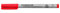 STAEDTLER Folienstift non-permanent Lumocolor, rot, wasserlöslich, Made in Germany, lange Lebensdauer, F-Spitze mit Linienbreite ca. 0,6 mm, 10 rote Universalstifte im Kartonetui, 316-2