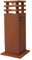 Standleuchte RUSTY 40 round Eisen-gerostet EEK: A - A+