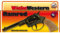 NET TOYS 100 Schuss Ramrod Pistole 178 mm schwarz-braun Western Revolver Spielzeug Texas Waffe Sheriff Colt Cowboy Knarre