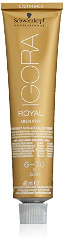 Schwarzkopf Professional Igora Royal Absolutes Anti-Age Color Creme 6-70 Tinte - 60 ml (4045787279320)