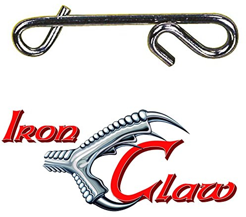 IronClaw Unisex – Erwachsene 10C4039507151393C10 Iron Claw Größe: XXL / 38kg Knotenlosverbinder Knotenlos Vorfachverbinder 20 STK. von SÄNGER, Bunt, Normal