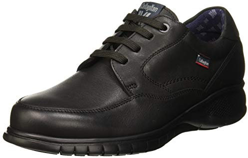 Callaghan Freemind, Zapatos de Cordones Derby Hombre, Negro (Negro 2), 45 EU