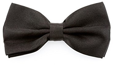 Oblique-Unique Kinder Fliege Schleife Größe verstellbar Festlichkeit Hochzeit Anzug Smoking (Schwarz)