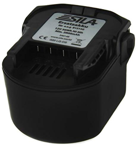 Akku für Würth 0700980320, 0700980325 für AEG BS12G, BS12X, BSB12G, BSB12STX, BSS12RW, Würth SD12, 12V, NI-MH (3 Ah)