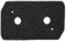 vhbw Filtro in spugna compatibile con Bosch WTH85207SN/04, WTH85208IT/03, WTH85208IT/04, WTH85208SN/01 asciugatrice - Filtro di ricambio