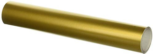 TESTSIEGER l BUNTE Magnetfolie magnetische PVC-freie Magnet Schreibtafel Folie | Testnote 1,4 | beschreibbar zuschneidbar | Rückseite selbstklebend | inkl.Kreidestift (gold, 60x40cm)