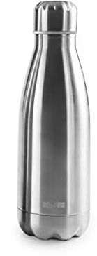 IBILI Borraccia termica a doppia parete satinata 350 ml, acciaio inox 18/10, doppia parete, riutilizzabile