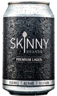 Skinny Lager 24x330ml Cans