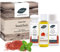 Saunabedarf Schneider - Sauna-Set Sandelholz - 250 ml Aufguss, 300 g Saunasalz Peeling, 250 ml Körpermilch – Mix