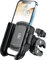 Kewig Motorcycle Phone Mount Holder- [Camera Friendly] Bike Phone Mount Handlebar Clamp Clamp, Bicycle Scooter Phone Holder for Samsung iPhone 16 Pro Max, 15 14 13, for 5.4-7.2 Smartphones
