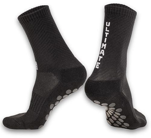 as ULTIMATE Fussballsocken (DE/NL/SE/PL, Numerisch, 44, 48, Regular, Regular, schwarz)