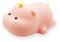 Auezona Nachtlicht Kinder, Kawaii Hippo Lampe Nachtlicht Baby Stilllicht Dimmbar, Nachttischlampe Silikon Kinder mit Timer, Nachtlicht Wiederaufladbar,Touch Lampe für Babyzimmer Deko, Baby Geschenk