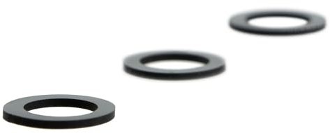 THAKKER HRD-03R - Resonanzdämpfer für Headshells mit SME oder EMT Normanschluss | 3 Dämpfungsringe | schwarz