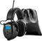 PROHEAR 033A Upgraded 5.3 Bluetooth Ear Defenders, DAB+/FM Radio Headphones, USB-C Rechargeable Wireless Ear Defender, Safety Earmuffs for Lawn Mowing, 31dB Noise Reduction - Black