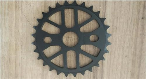 SHFOHGKJ Plato de Bicicleta, Plato Ancho Estrecho, Adaptador de Plato, Plato 28T for Plato de aleación de Aluminio for Bicicleta de piñón Fijo Rueda de Cadena 28T Plato de Bicicleta