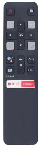 VINABTY RC802V FLR1 Telecomando vocale sostitutivo compatibile con TCL TV