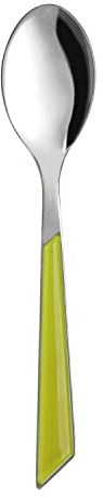 Cucchiaio Mirror verde in acciaio inox verde Tavola