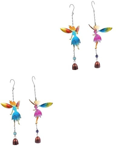 CAXUSD 2sets Windspiel Für Glocke Hause Ornament Aus Robustem Material 2 Stücke * 2