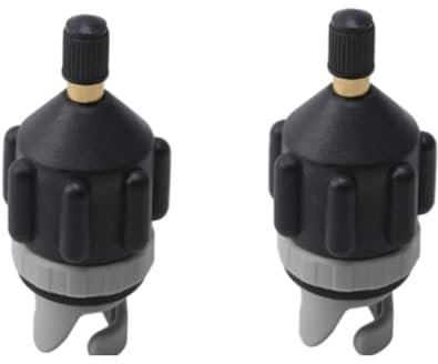 VZU 2 Stück SUP Pumpen Adapter, SUP Ventil Adapter für Kompressor Schlauchboot, Luftpumpe Ventiladapter für Stand Up Paddle Board, Kajak, Aufblasbare Boote