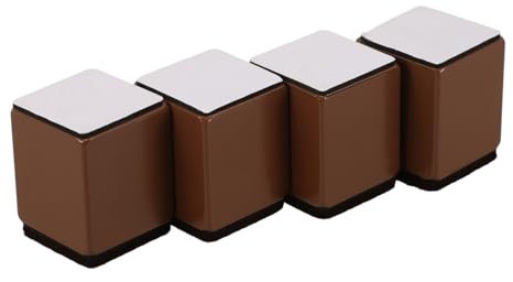 KITANDOVE 4pièces Rehausseurs De Meubles Antidérapants Pad De Protection pour Jambes De Table Élévateurs De Meubles Protection De Sols Dimensions