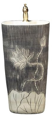 NEBE Lavandino Bagno Lavabo da Esterno retrò, Lavabo da Terra for Cortile, Lavabo da Giardino for Esterni Lavabo da Appoggio