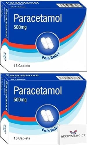 32 x Highly Effective Pain Relief Caplets (2 Packs - 16 Caplets Each)
