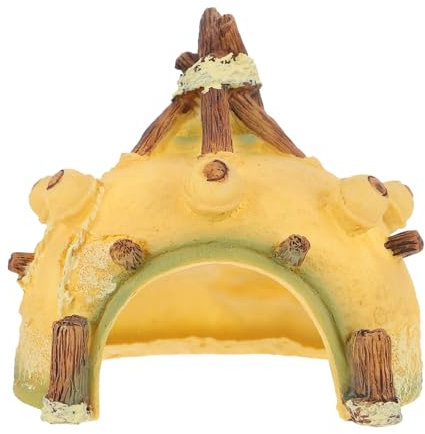 FONDOTIN Reptilien-zuhause Für Hamster Und Fische Dekorative Aquarienlandschaft Versteck Für Fische Sicheres Versteck Für Kleine Tiere Lebendige Gestaltung Für Aquarium