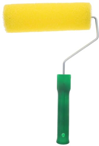Gadpiparty Textured Paint Roller for Walls with Ergonomic Handle Large Sponge Roller Brush for Even Paint Coverage and Durable Texture Painting DIY Projects