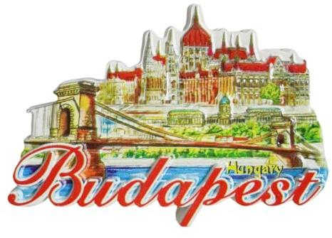 Kühlschrankmagnet Budapest Ungarn Tourismus Souvenir Kühlschrank Dekoration 3D Craft Collection