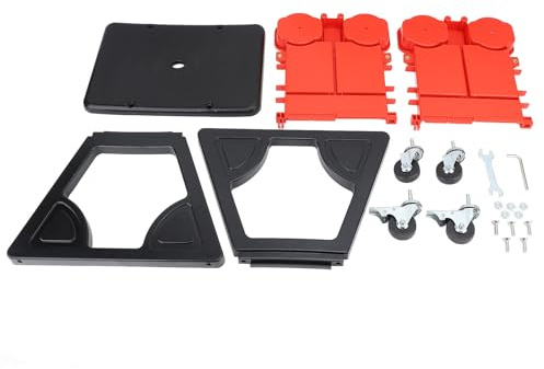AurSoltriad Mechanikerhocker-Stuhl, rollender Mechaniker-Sitz mit Rädern, vielseitiger Garagenhocker für Autowäsche, Autoreparatur und Dekoration, langlebige Kunststoffkonstruktion