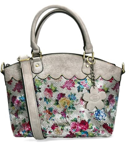 Laura Vita Borsa a manico da donna Artira 04, colore:grigio