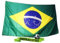 Flaggenking Brasilien Flagge/Fahne - wetterfest, mehrfarbig, 150 x 90 x 1 cm
