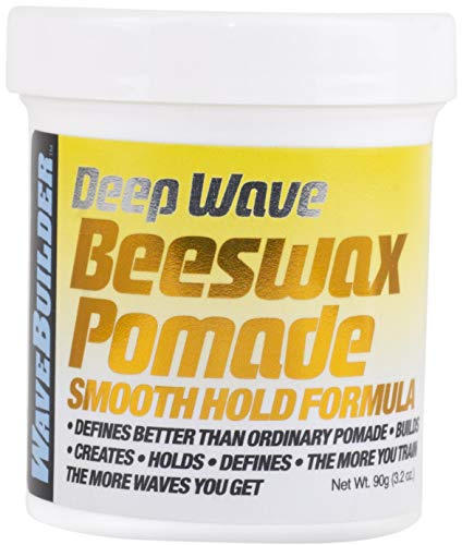 Wave Builder Deep Wax Beeswax Pomade, 3 Ounce by Wavebuilder