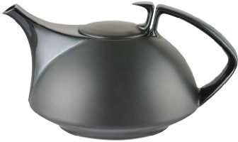 Rosenthal TAC Gropius Teekanne 6 P. Black