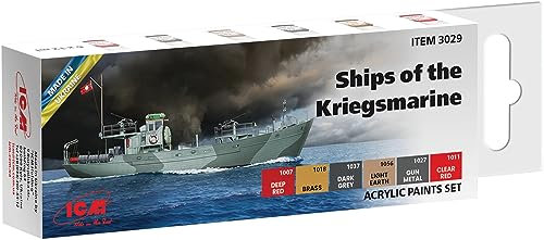 ICM Paint Set - Ships of The Kriegsmarine
