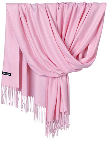 YAOMEI Unisex Damen Herren Schal Schlauchschal, 2018Winter Feinstrick Halstücher Stolen Umschlagtücher Schal Warmes Halstuch (78.74 * 27.56 Zoll (200cm * 70cm), Pink)