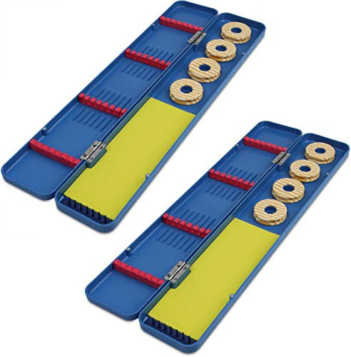 Storfisk fishing & more Vorfachbox Vorfachaufwickler für Angler zur Aufbewahrung von Vorfachmaterial, Stück:2 Stück