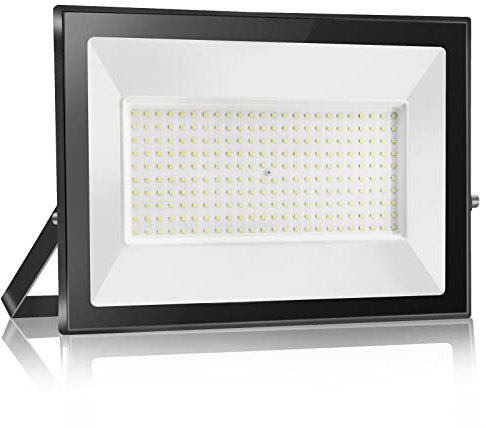 bapro 200W Projecteur Led,Eclairage Extérieur LED,IP65 Spot Led Extérieur Blanc Froid (6000K). Projecteur à LED, Lumières d'inondation.pour éclairage public, garage, jardin