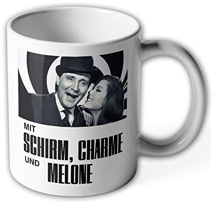 Tasse Mit Schirm, Charme und Melone Kaffee Becher #36328