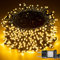 LEDYA Lichterkette Außen, 35M 1000led Eisregen Lichterkette Außen Warmweiß, Lichterkette Weihnachten Eisregen Außen, Weihnachtsdeko Aussen 8 Modi für Kinderzimmer Fenster Balkon Garten Garage