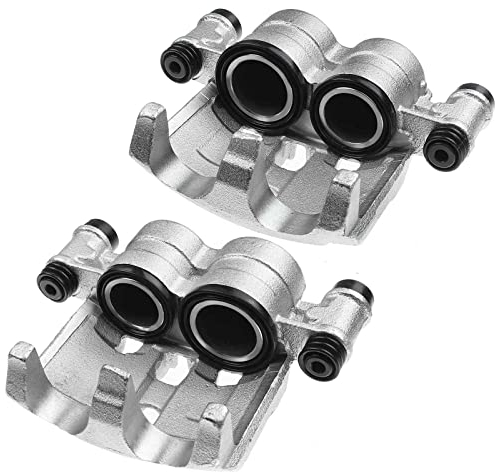 Frankberg 2x Pinza Freno Pinza del Freno Anteriore Alluminio Compatibile con Jumper Bus Combi Pianale/Telaio Ducato Bus Combi Pianale/Telaio Boxer Bus Replace# 77364055