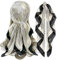 FAIRYGATE Schal Kopftücher Halstuch Damen Seide Gefühl Schals Frauen Elegant Seidenschal Seidentuch Scarf Bandana Taschentuch Ansatz Handgelenkband 78015
